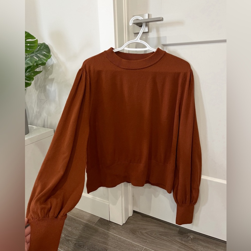Bb Dakota by Steve Madden burnt orange sweater
